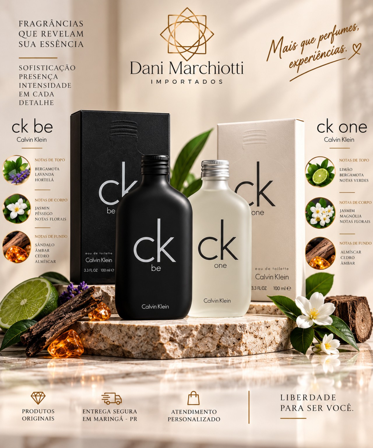 CK Be & CK One — Calvin Klein